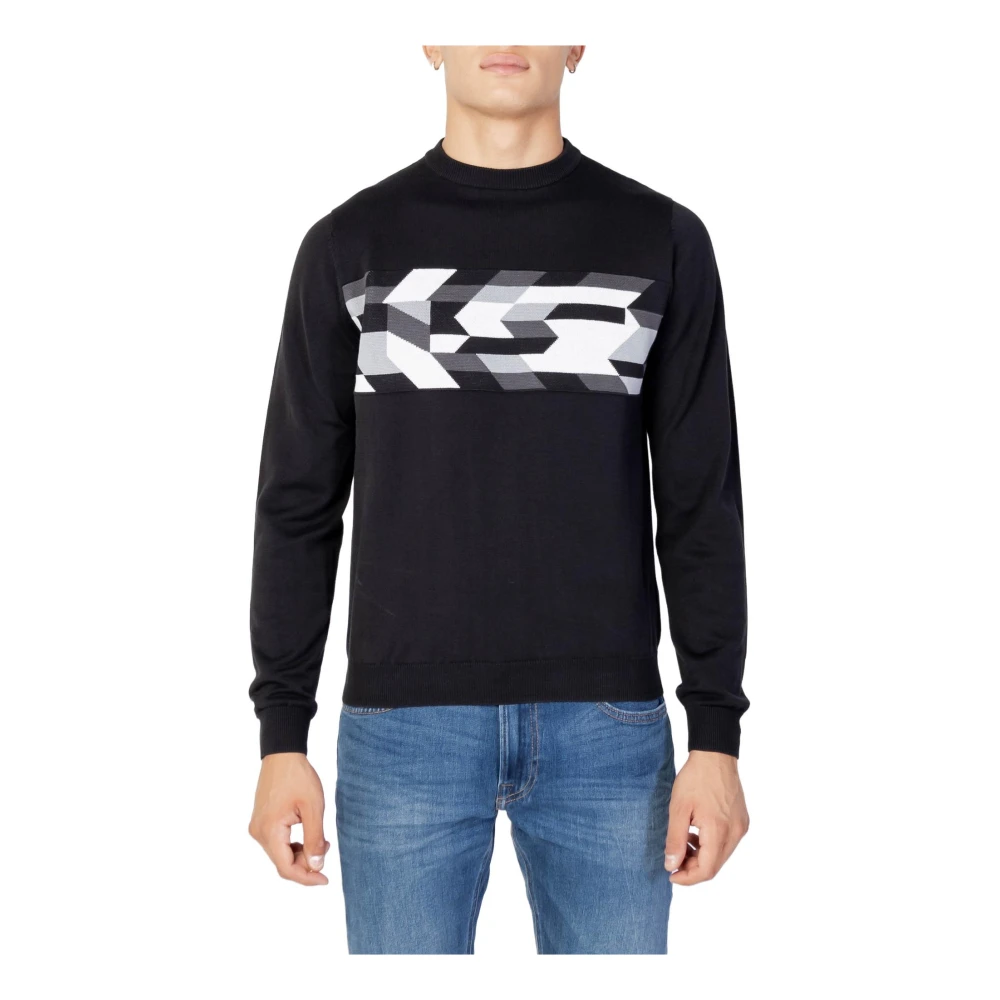 Antony Morato Uomo Nero - Maglione A Maniche Lunghe Per - Knitwear - S