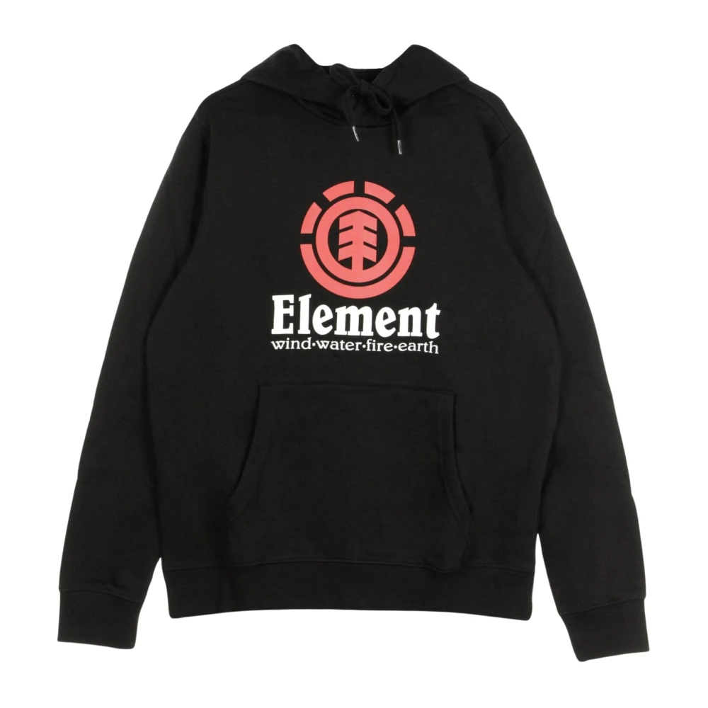 Element Black Vertical Hood Sweatshirt - Male - Hoodies - Xs - Sweatshirts & Hoodies
