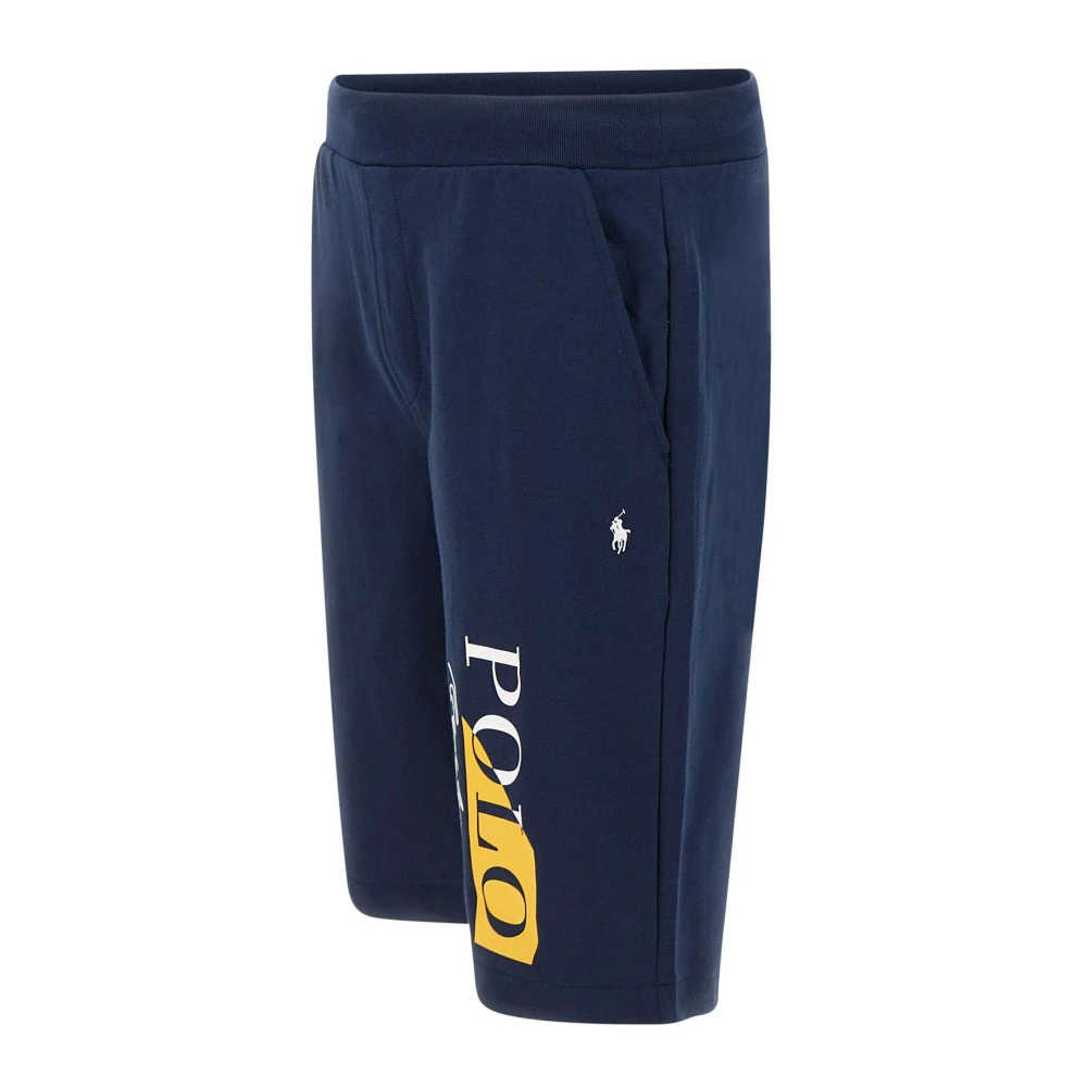 Polo Ralph Lauren Heren Bermuda Katoen Shorts Blue Heren