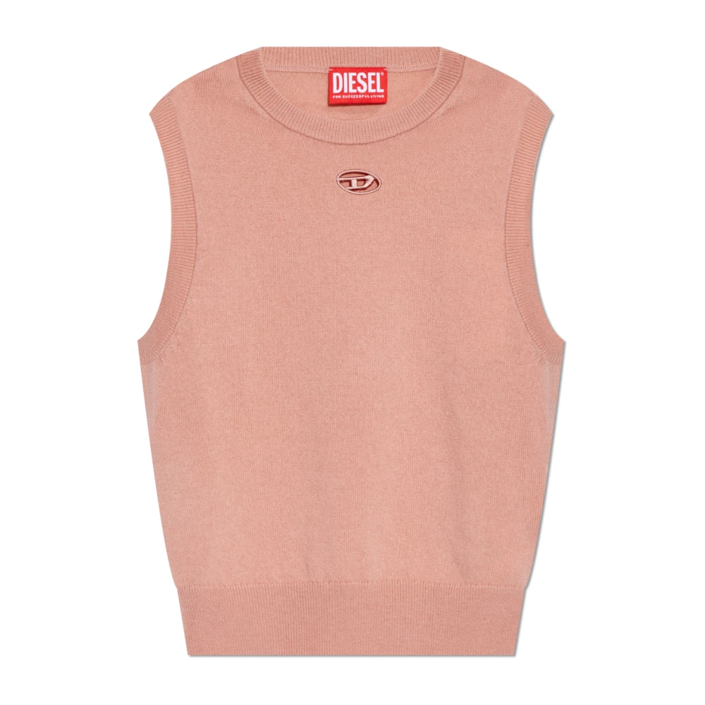 Diesel Top M-Arga-Sl Pink Dames