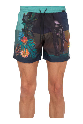 green-swim-shorts
