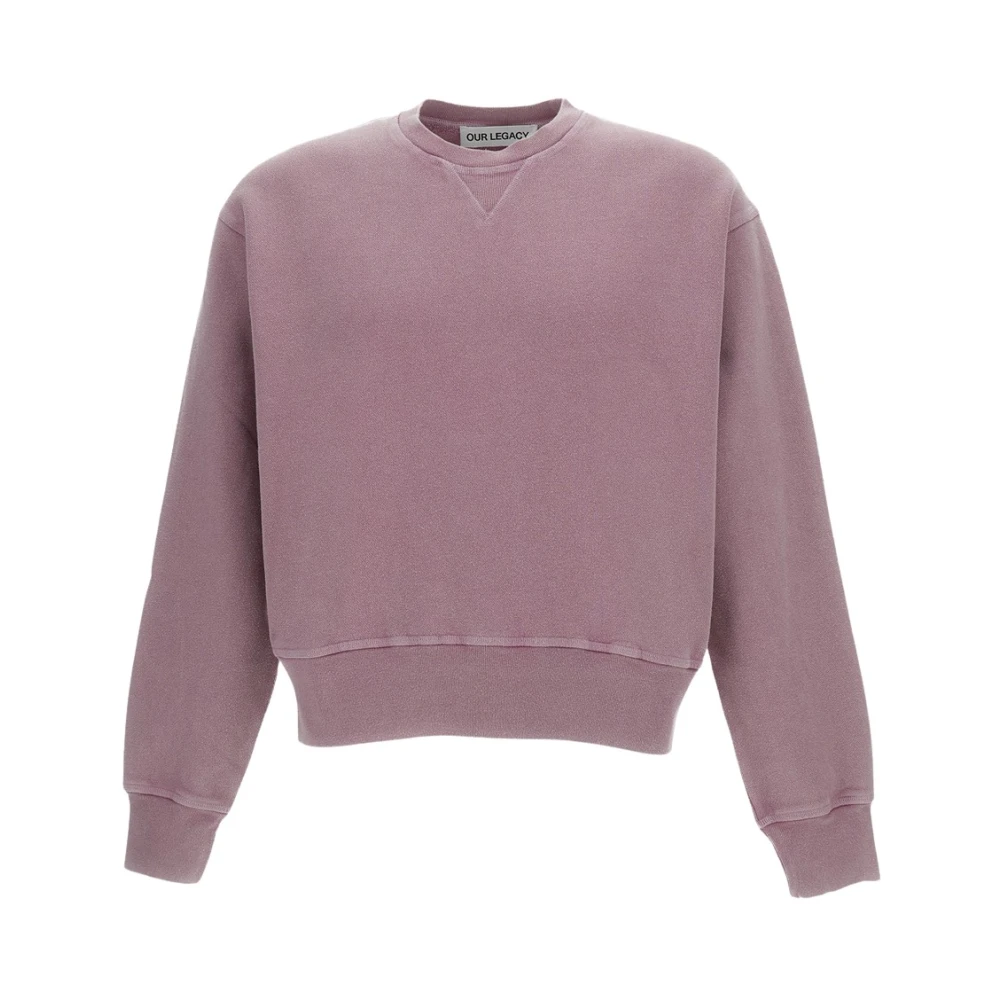 Our Legacy , Sweatshirts, Male, Pink, M, Base Sweat