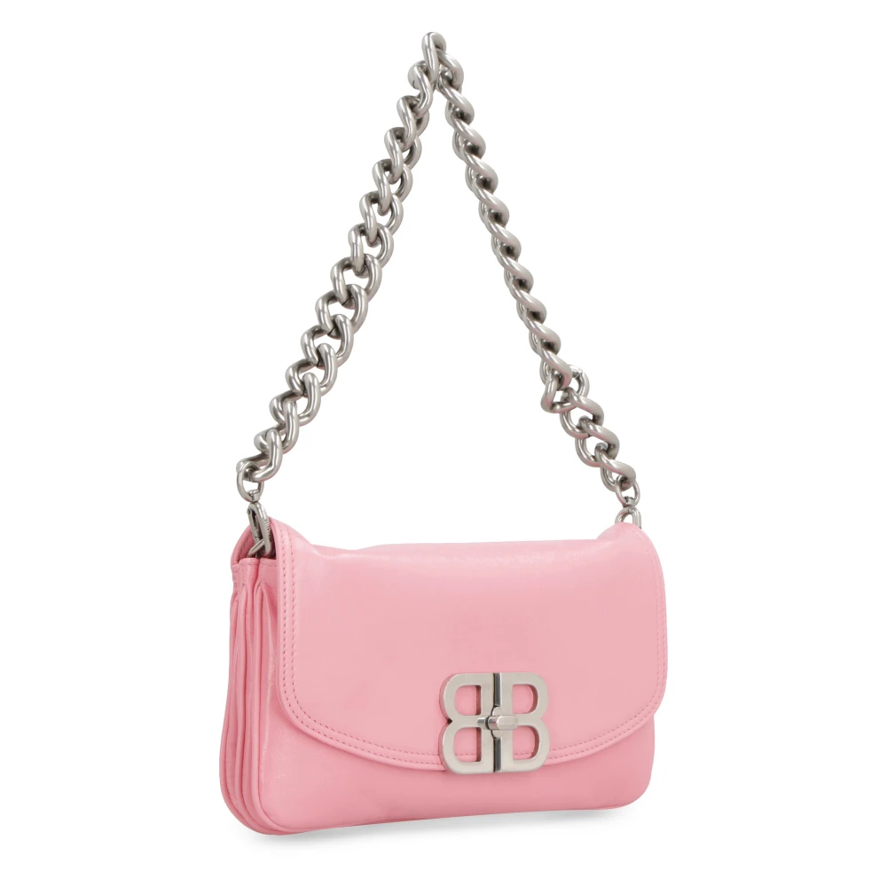 Balenciaga Zachte Leren Crossbody Tas Pink Dames