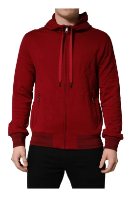 Cotton Full Zip Fleece Hoodie