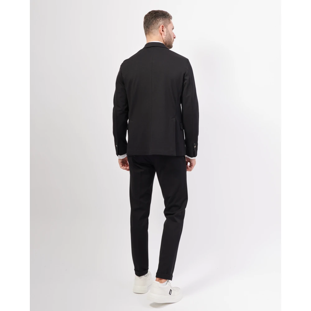 Mulish Klassiek Zwart Pak Set Black Heren