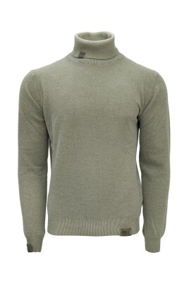 pull-en-laine-vert-style-militaire-a-col-roule