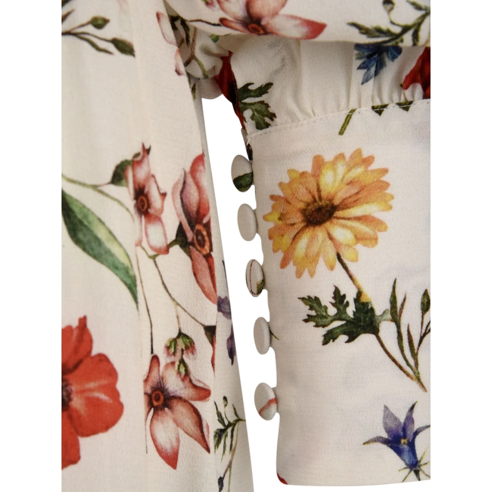 Mar De Margaritas Jurken Crème Multicolor Dames