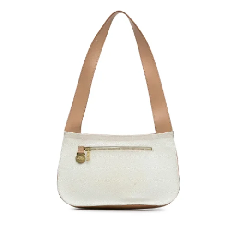 Mulberry Pre-owned Leather shoulder-bags Beige Dames