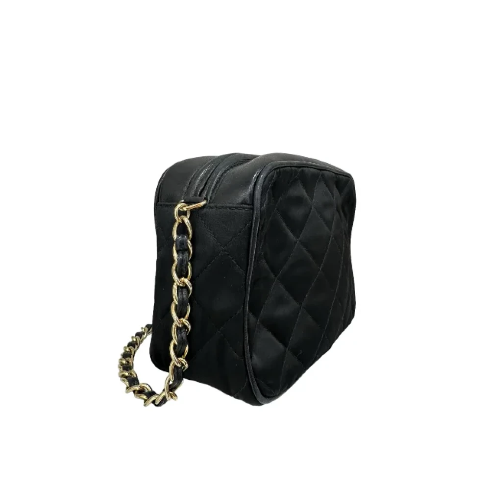 Chanel Vintage Pre-owned Leather chanel-bags Black Dames