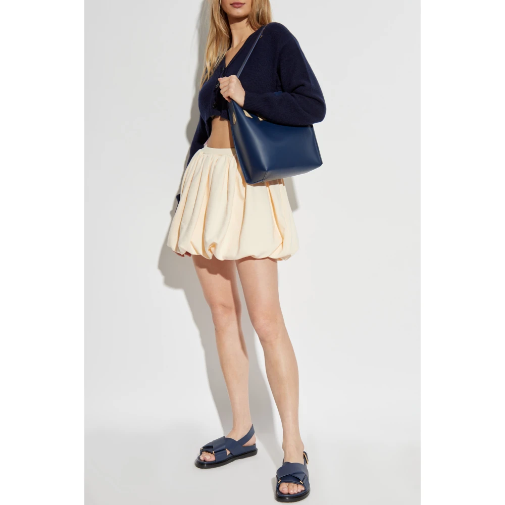 Marni Korte kasjmier vest Blue Dames