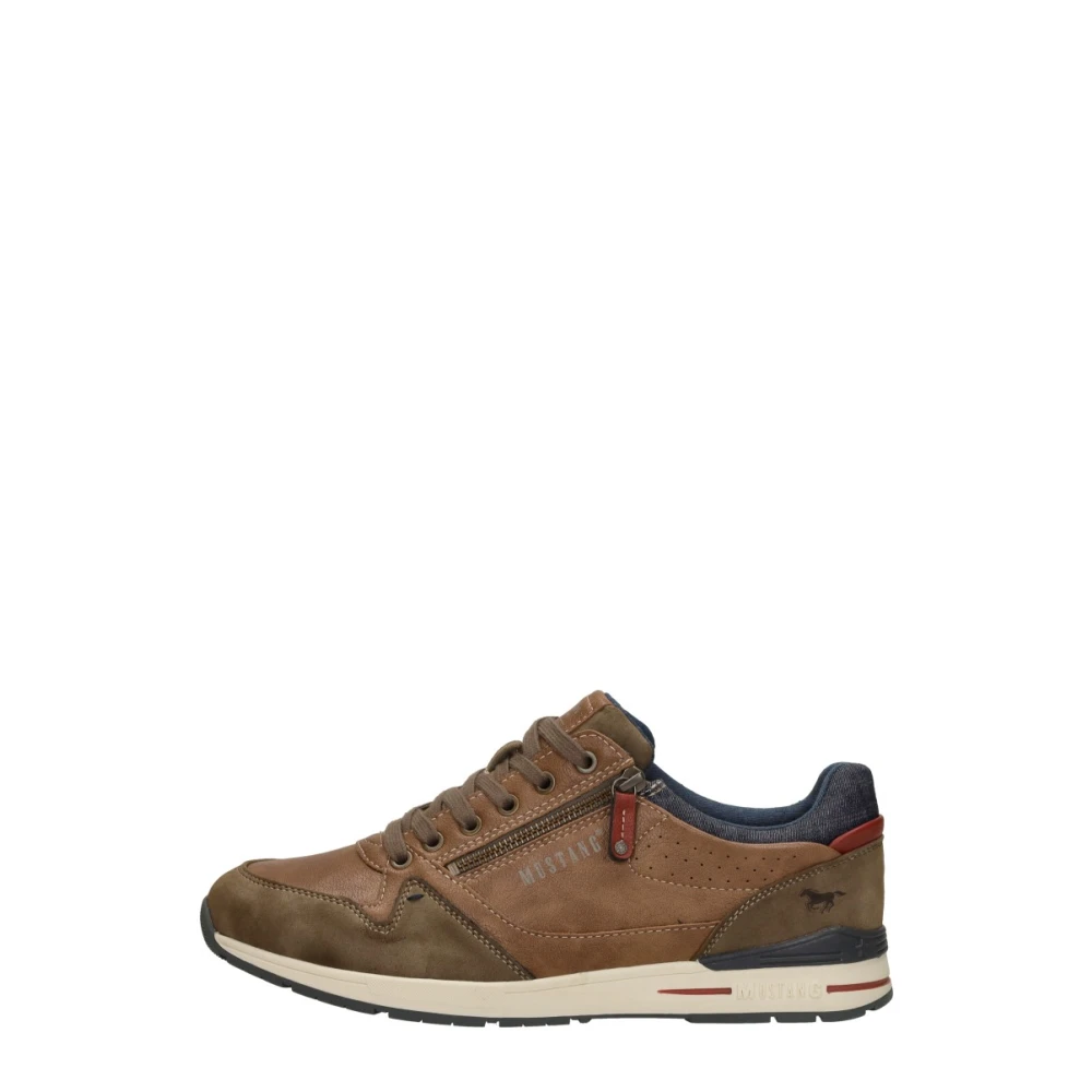 Mustang Sneakers Heren Schoenen Bruin
