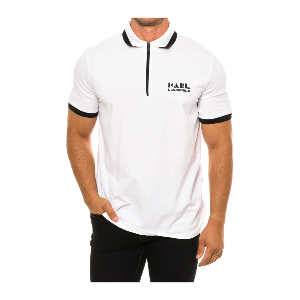 Karl Lagerfeld Polo Shirt Korte Mouw 745081533221-010