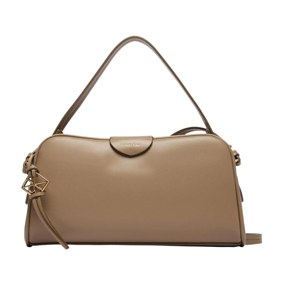 Calvin Klein Women's Beige Multi Compartment Camera Bag - Cross Body Bags - One Size - Bags