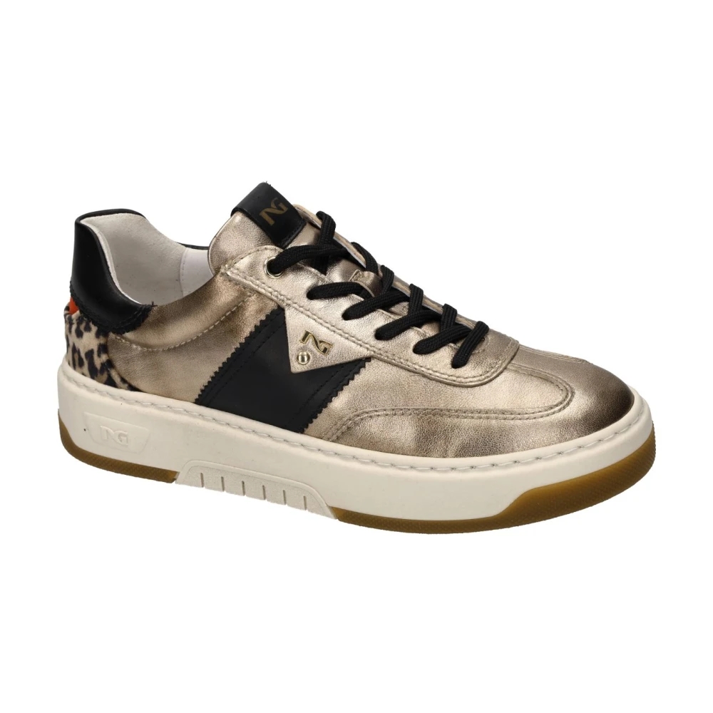 Nerogiardini Leren & Suède Sneakers Dames Schoenen Geel
