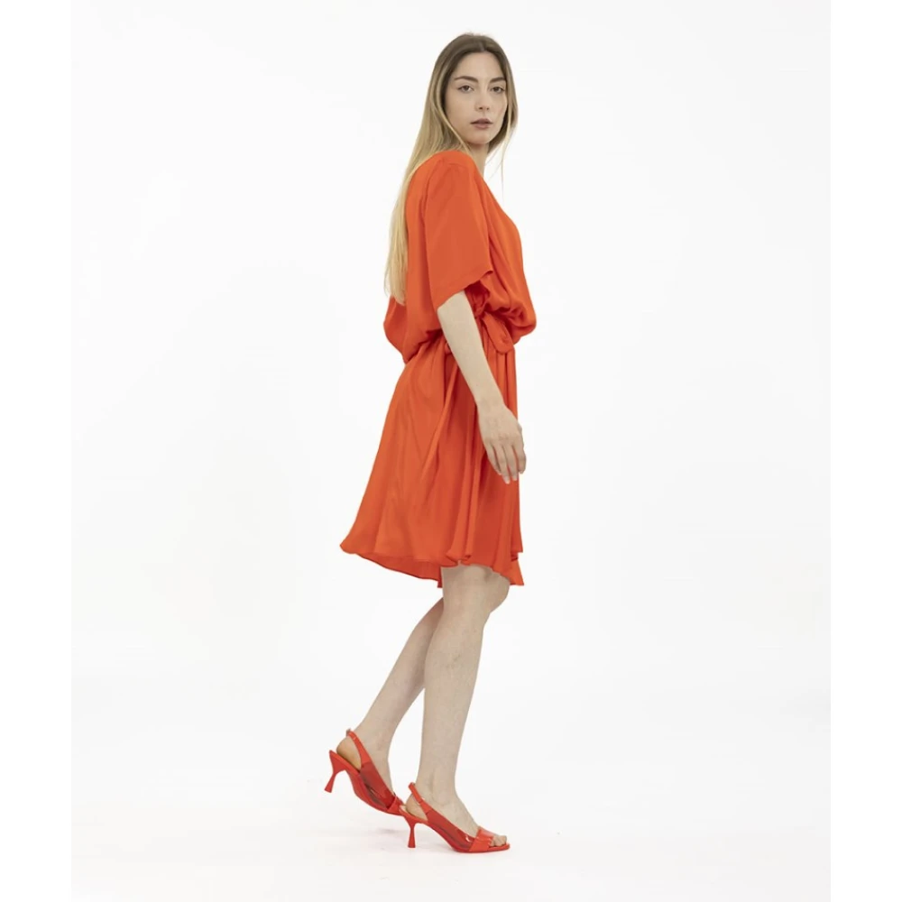 Aspesi Korte Jurk Red Dames