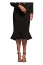jupe-noire-a-volants-taille-38