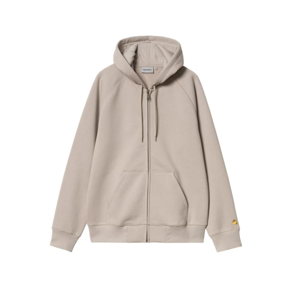 Carhartt WIP Mizar Gold Hooded Chase Jas Beige Heren
