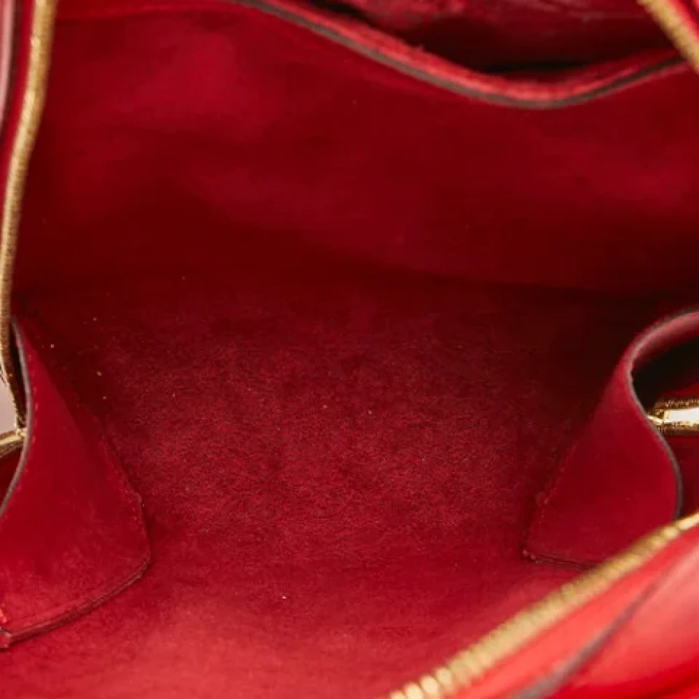 Louis Vuitton Vintage Pre-owned Fabric louis-vuitton-bags Red Dames