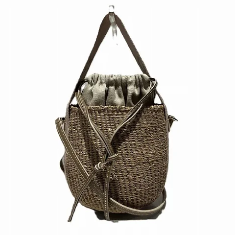 Chloé Pre-owned Leather handbags Beige Dames