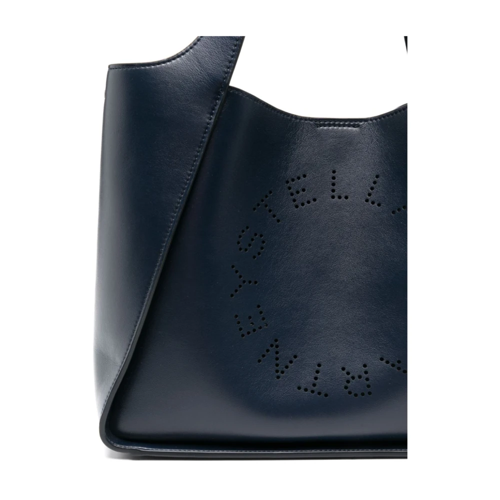 Stella Mccartney Donkerblauwe Kunstleren Handtas Blue Dames