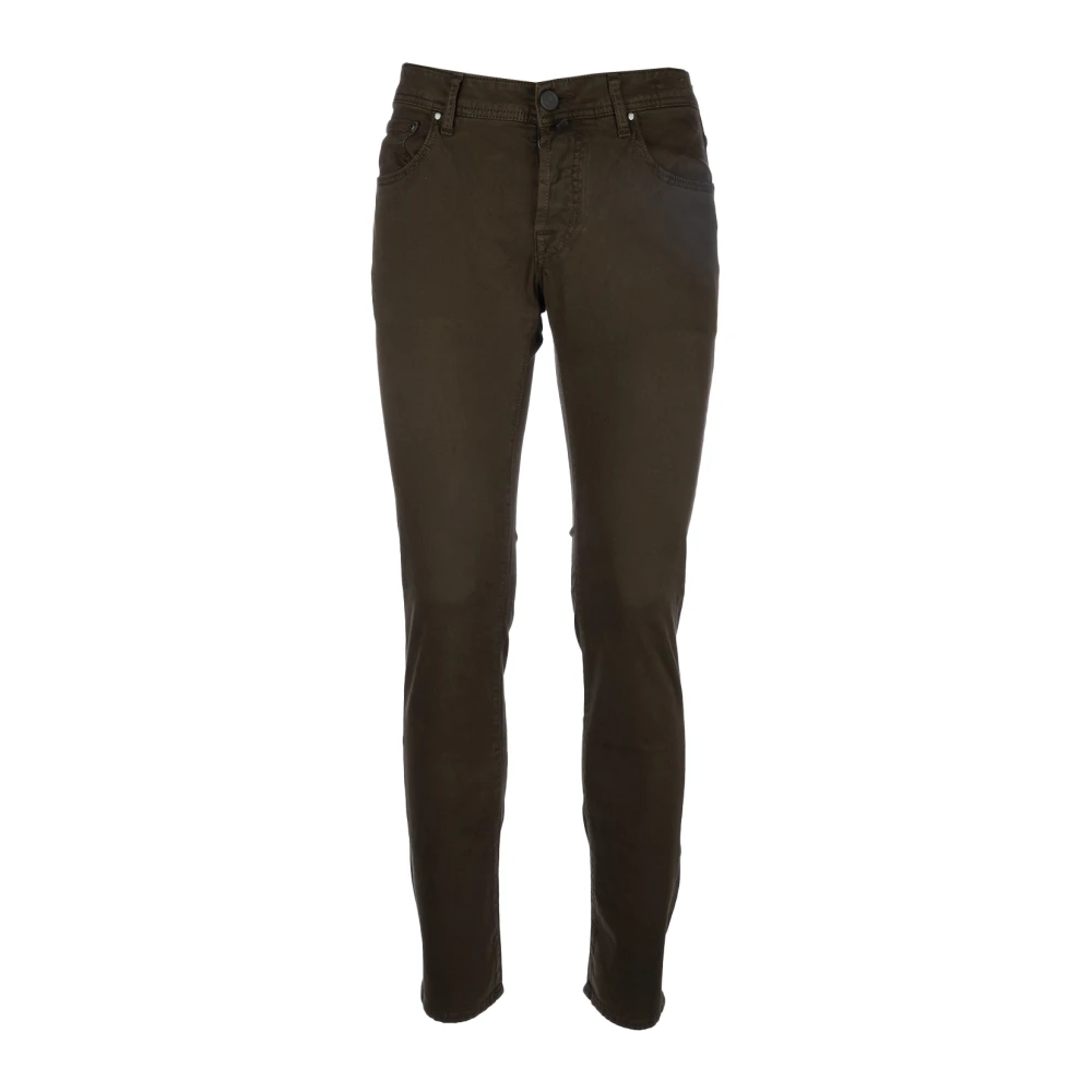 Jacob Cohën Klassieke Denim Jeans voor dagelijks gebruik Brown Heren