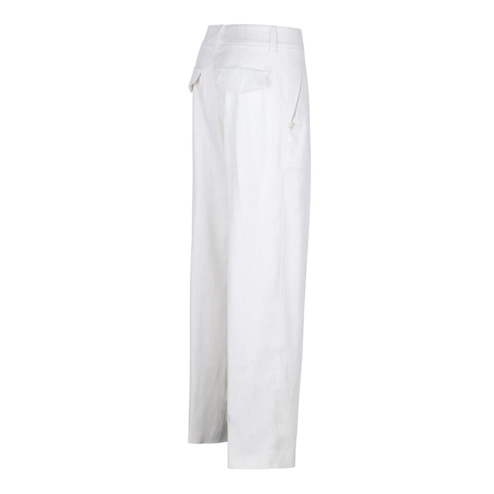 Genny Witte Stijlvolle Broek White Dames