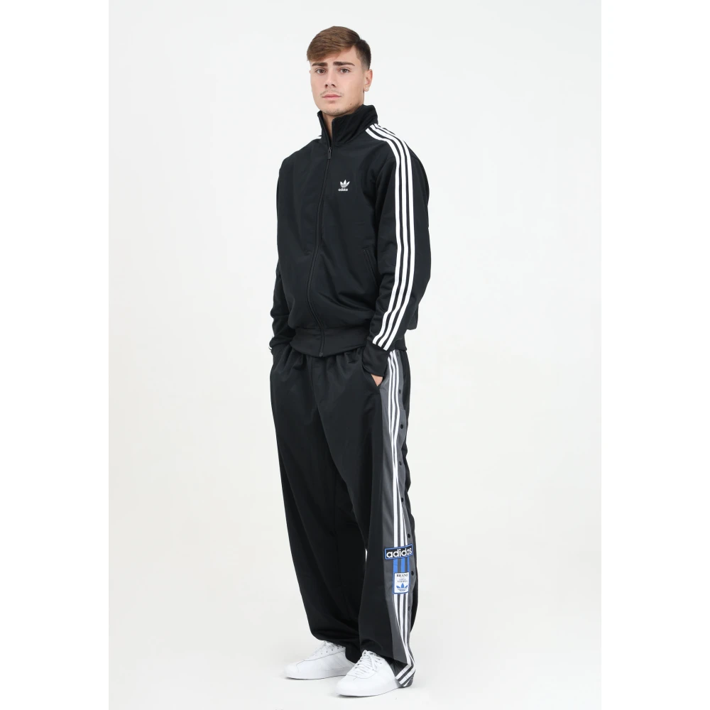 adidas Originals Sportieve Adibreak Zwarte Broek Black Heren