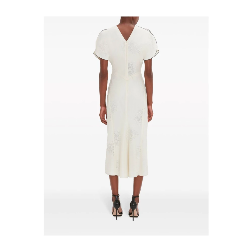 Victoria Beckham Midi Dresses White Dames