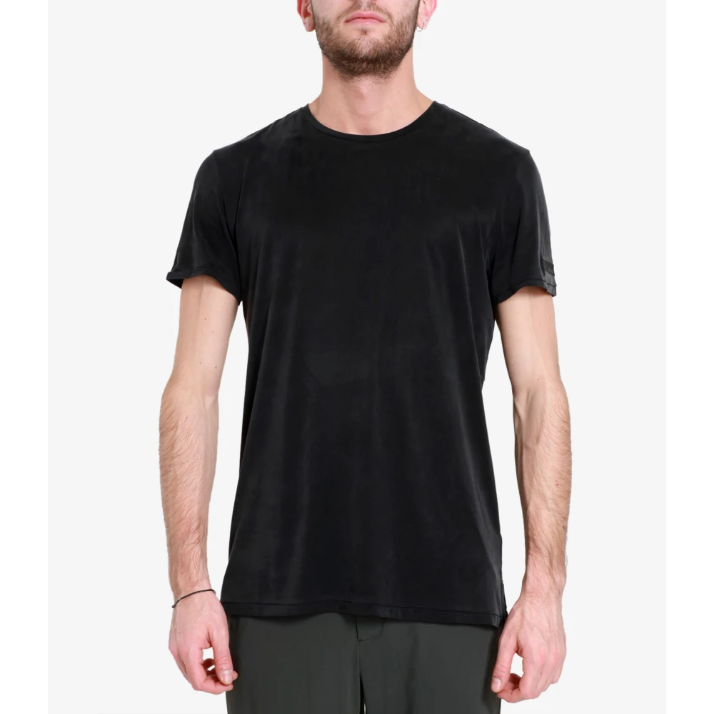 RRD Katoenen T-shirt met ronde hals Black Heren
