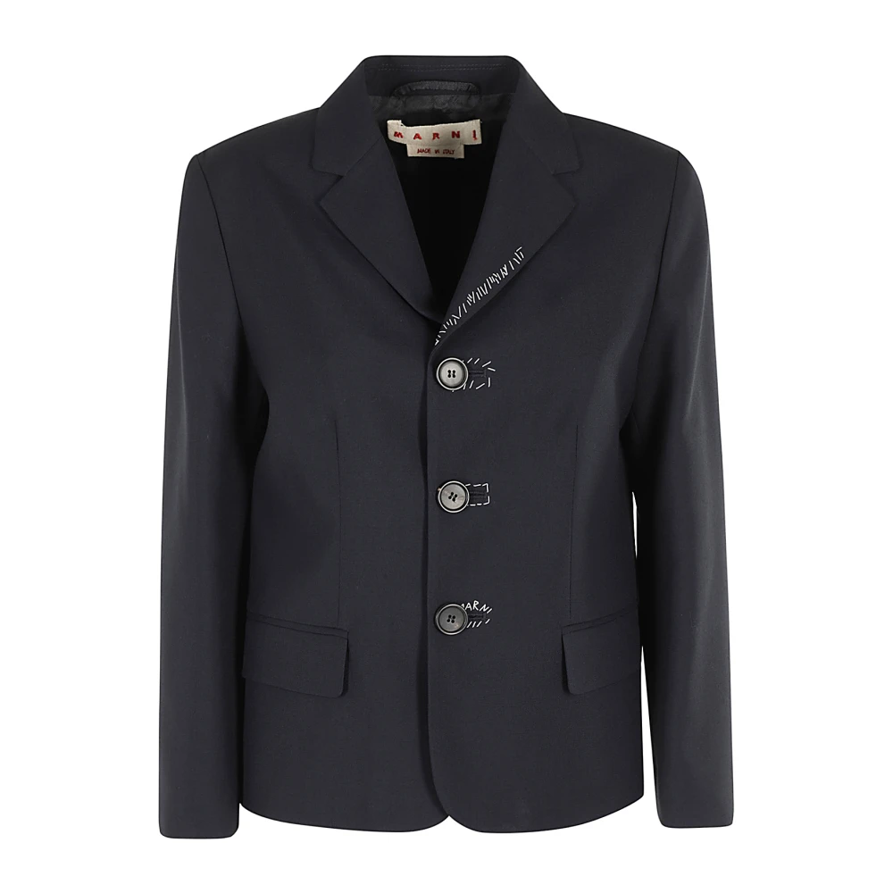 Marni Stijlvolle Jas voor Alle Gelegenheden Blue Dames