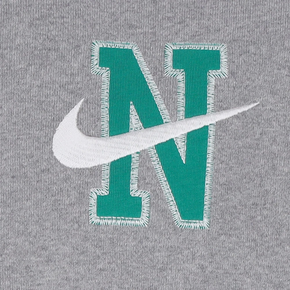 Nike Retro Fleece Varsity Jacket Sportkleding Gray Heren
