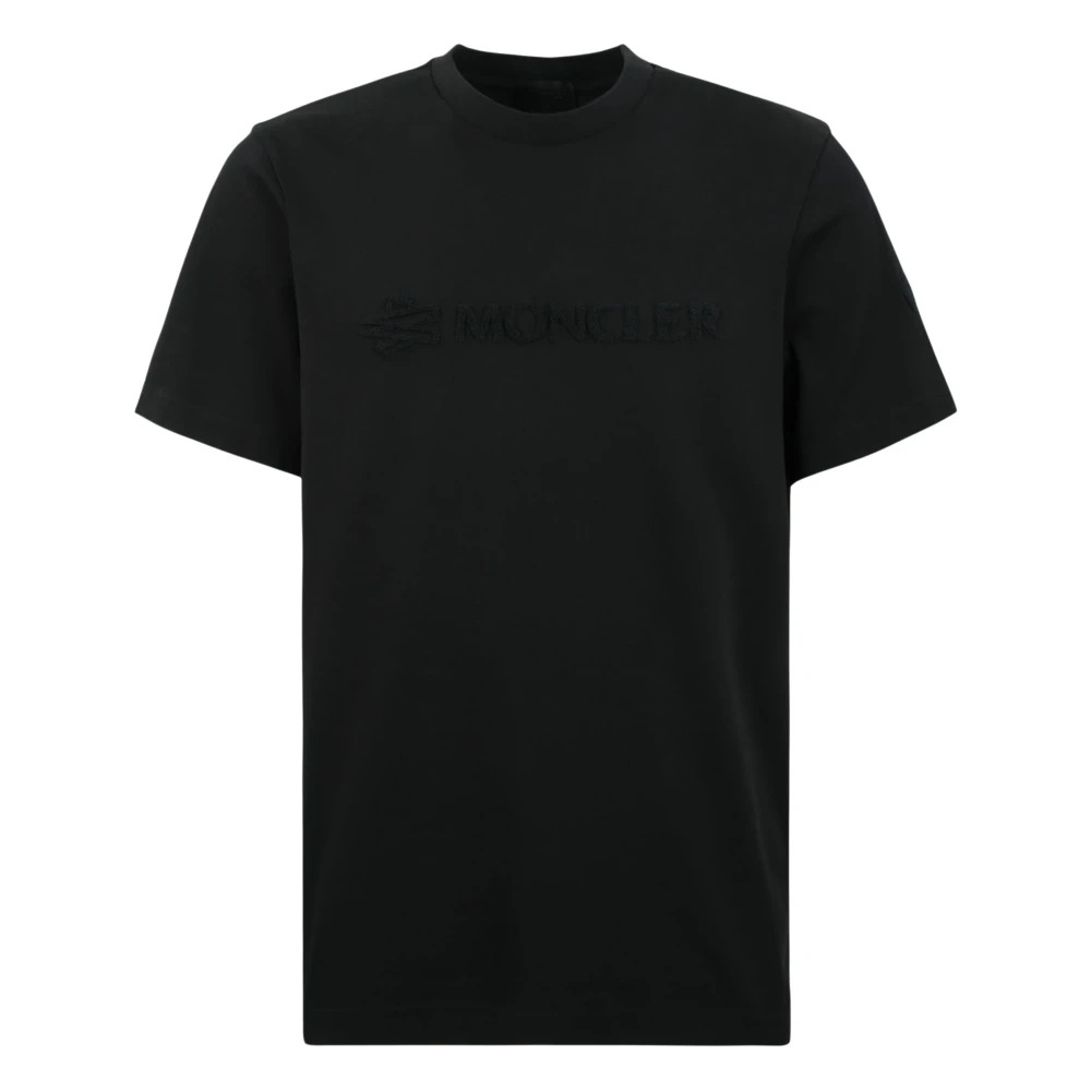 Moncler Black T-Shirt - Male - T-Shirts - Xl - Tops