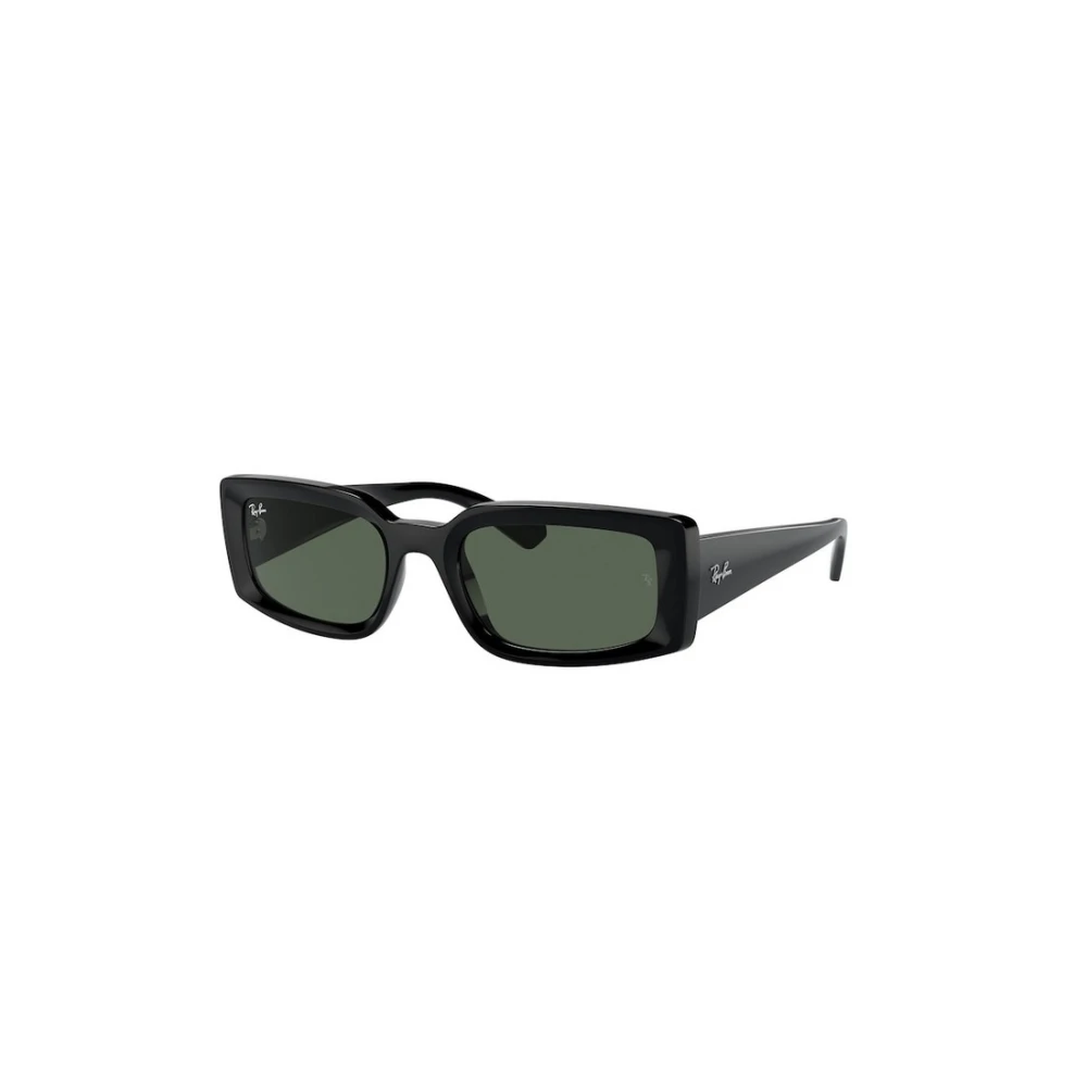Ray-Ban Rectangle Square Sunglasses RB 4395 - Black - Acetate - Image 6