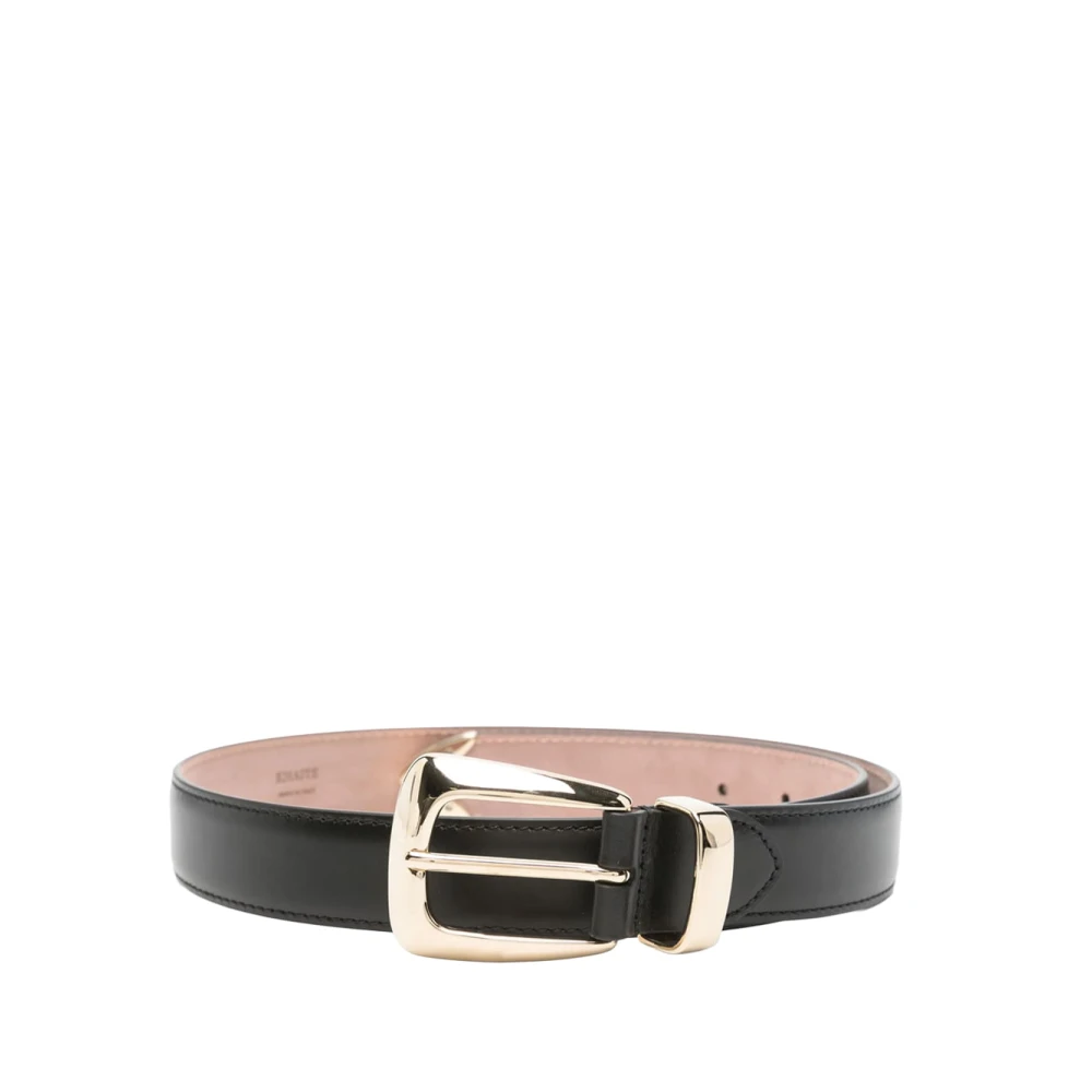 Khaite Women's Black Benny Belt - Belts - 90 Cm - Accessories