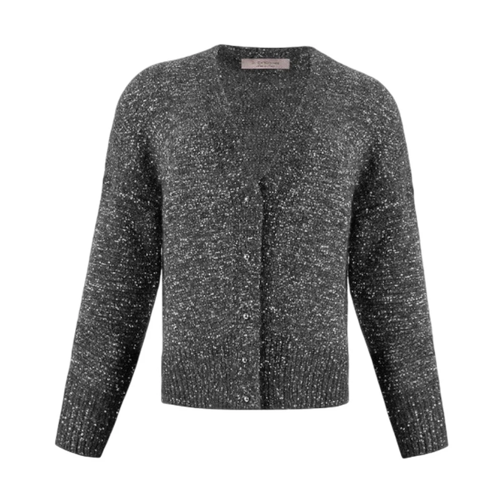 D.exterior Women's Gray Maglieria E Felpe Poliestere