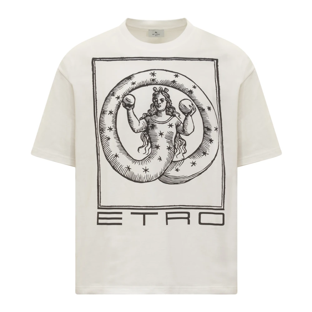 Etro - Tops > T-Shirts - White - Etro - Modalova