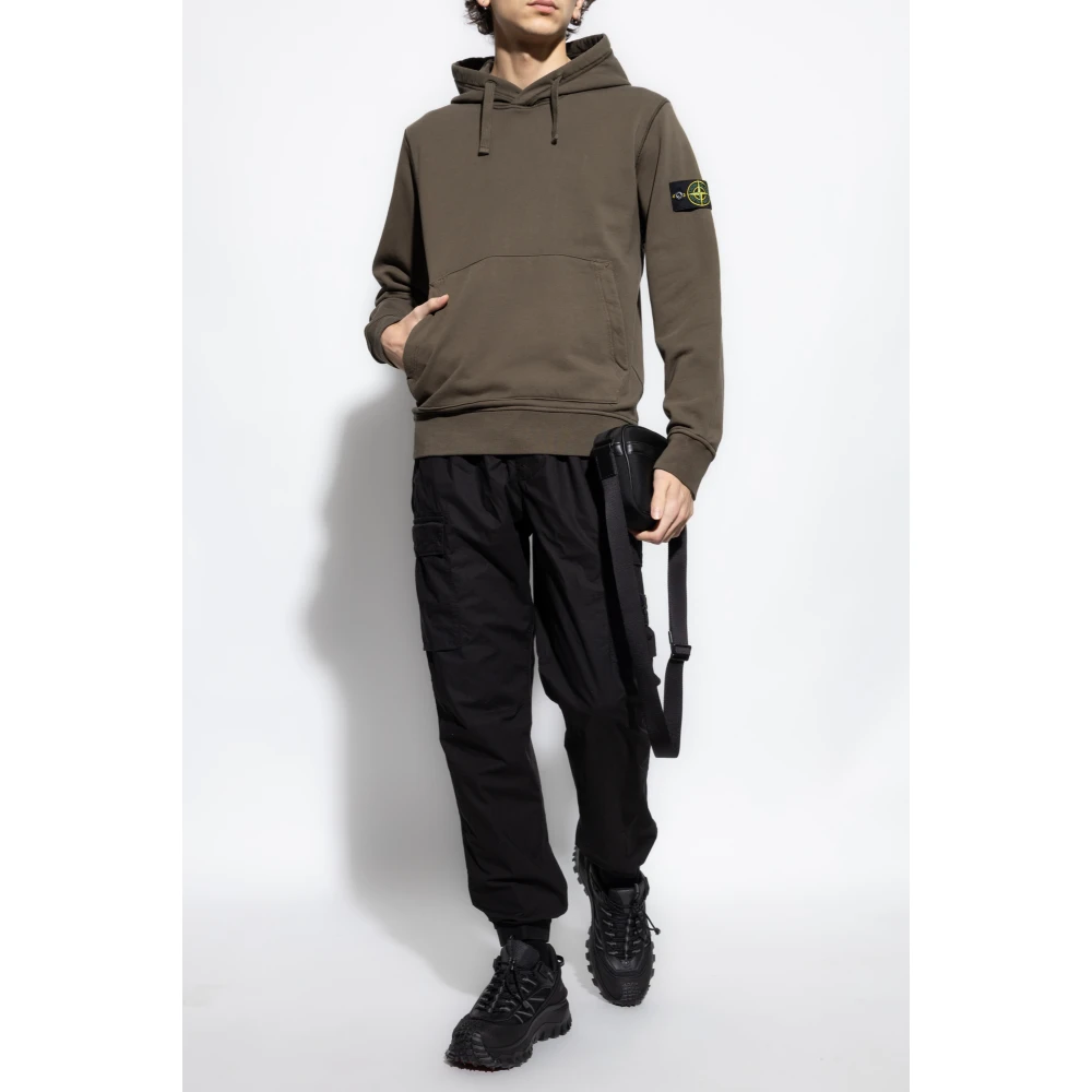 Stone Island Broek type vracht Black Heren