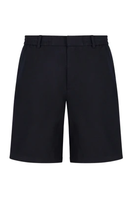 Linneblandade shorts