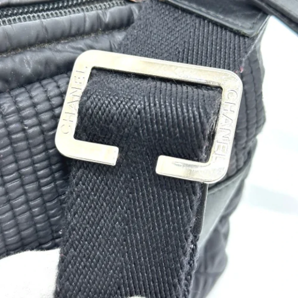 Chanel Vintage Pre-owned Fabric chanel-bags Black Dames