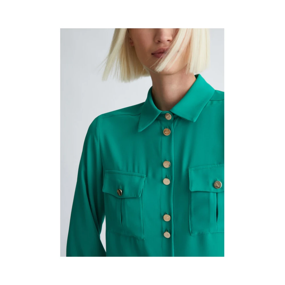 Liu Jo Betere Overhemd Green Dames