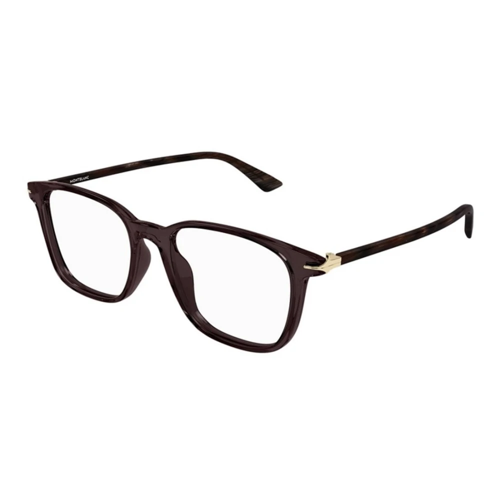 Montblanc Men's Brown Glasses, 52 Mm, Optical Frame