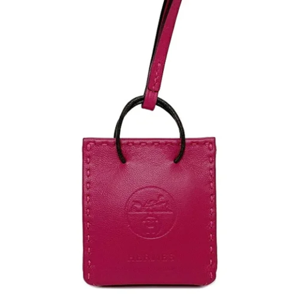 Hermès Vintage Pre-owned Fabric key-holders Red Dames