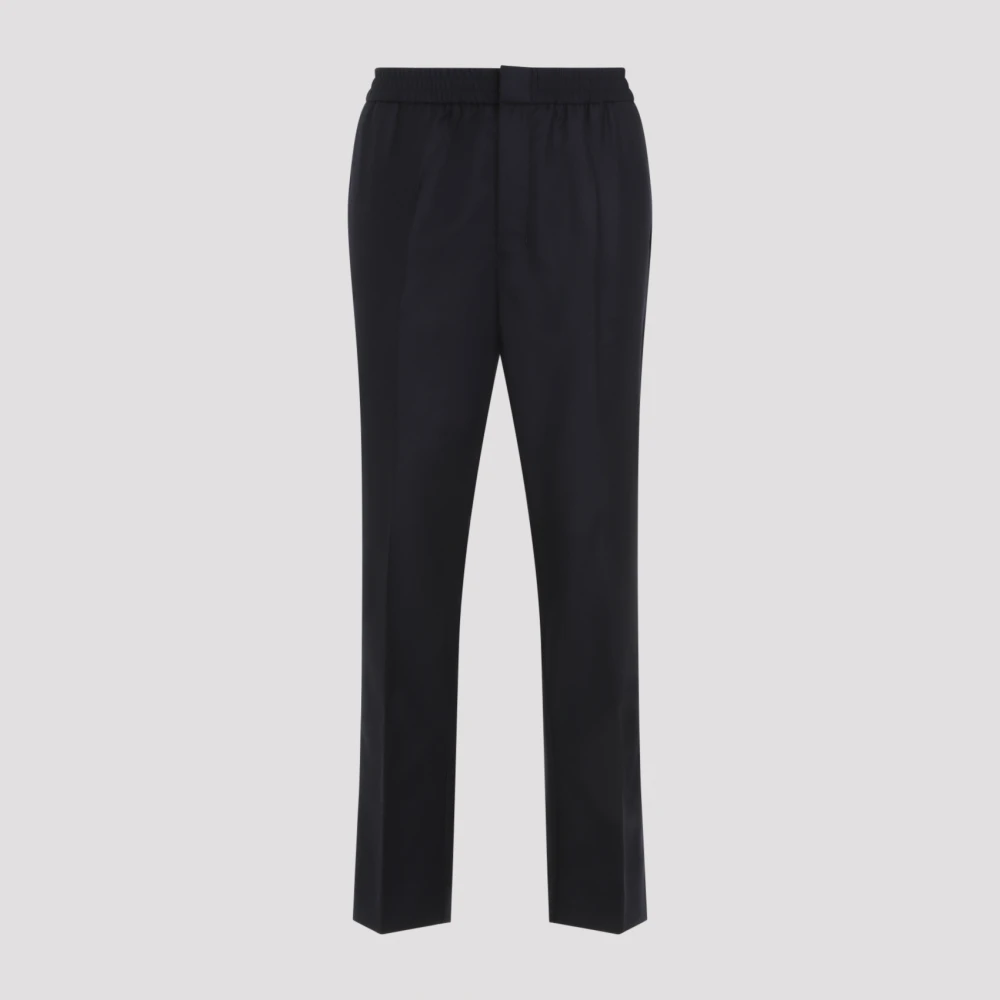 Ami Paris Blauwe Broek voor Mannen Aw24 Blue Heren