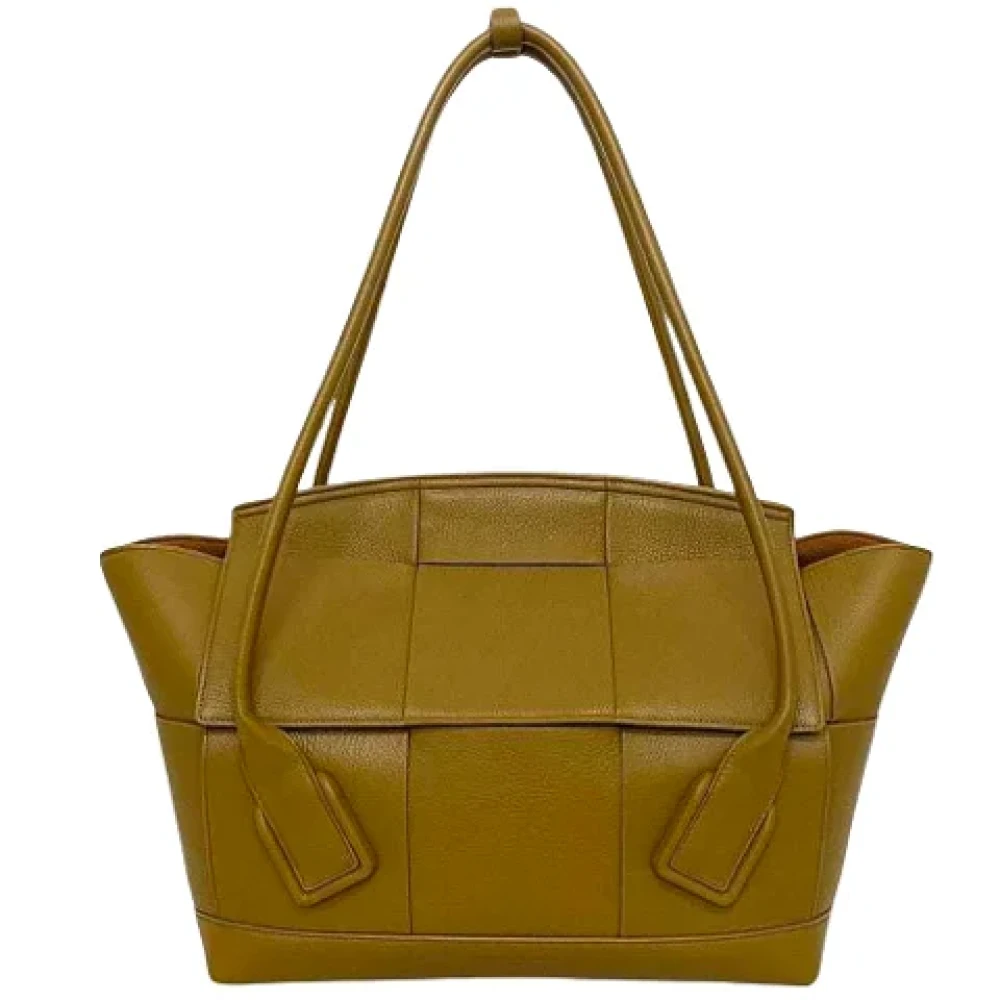 Bottega Veneta Vintage Pre-owned Leather totes Brown Dames