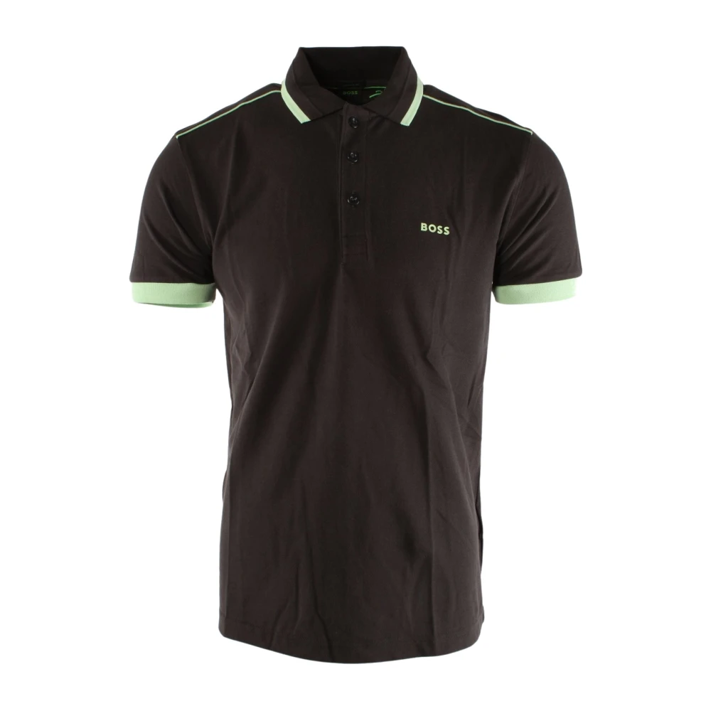 Hugo Boss Klassieke Grijze Katoenen Polo Gray Heren
