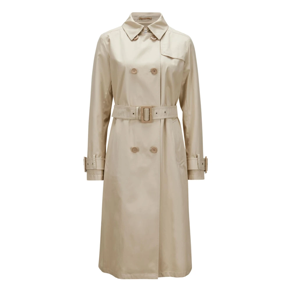 Herno Double Breast Trenchcoat Beige Dames