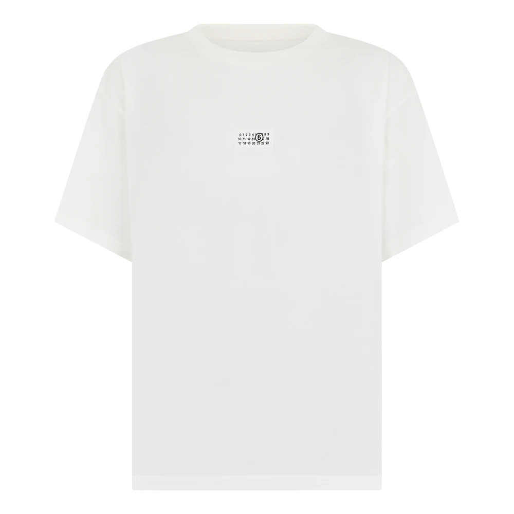 Mm6 Maison Margiela Herren Weiß Oberteile, Lgröße: