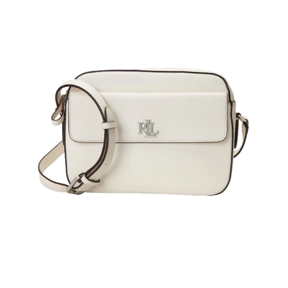 Ralph Lauren Camera Tas met Verstelbare Riem White Dames
