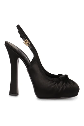 Vally Satin Slingback Pump
