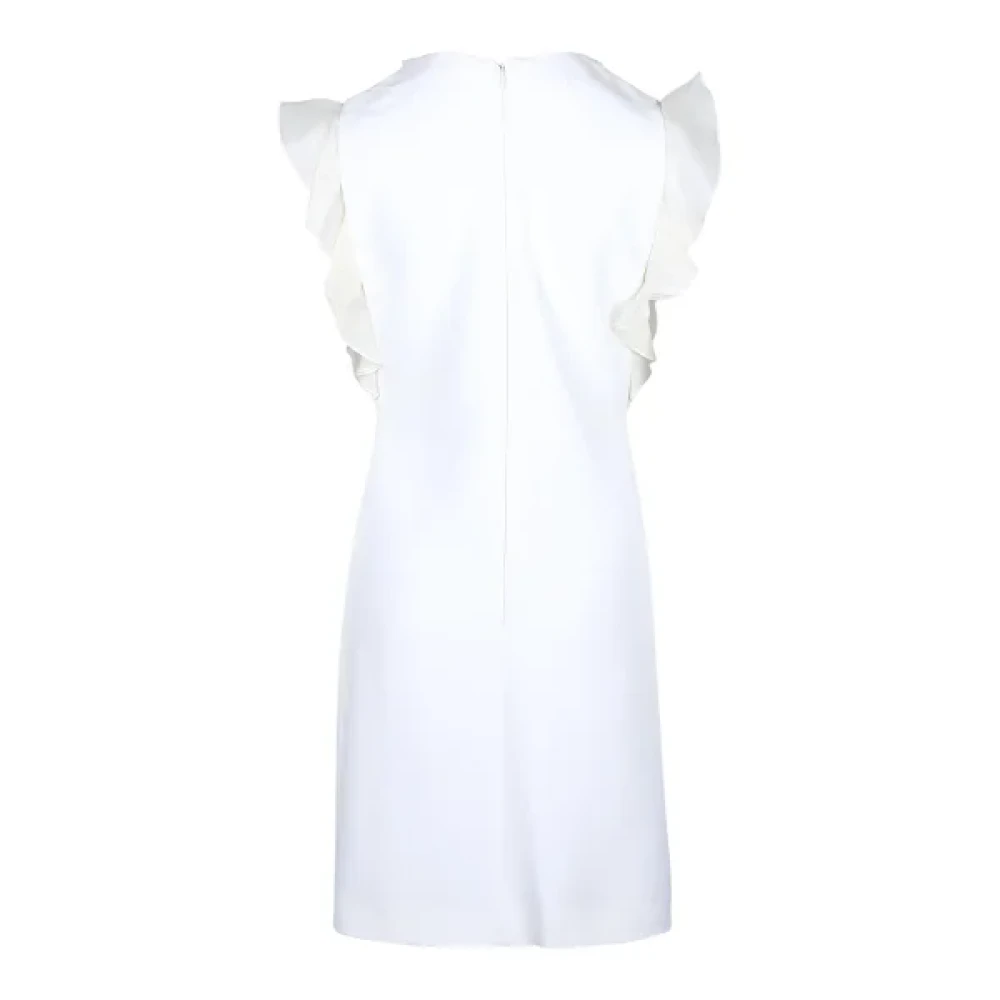 Giambattista Valli Pre-owned Fabric dresses White Dames
